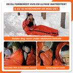 Kompakt nødsovepose